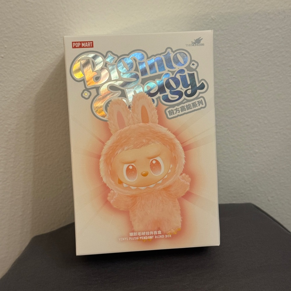 Pop Mart Big Into Energy Love Vinyl Plush